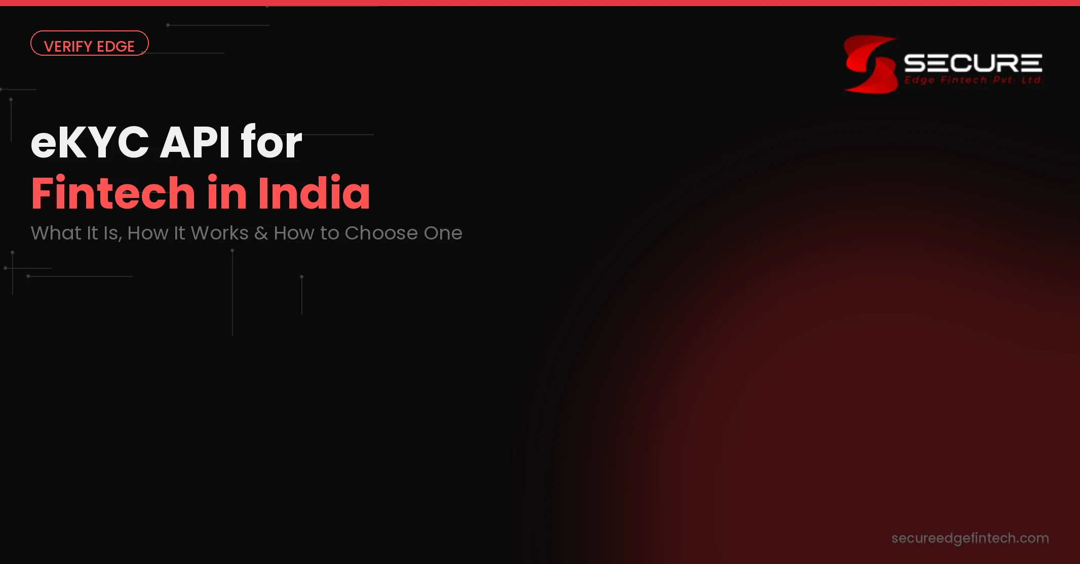 eKYC API for Fintech India: How to Choose One